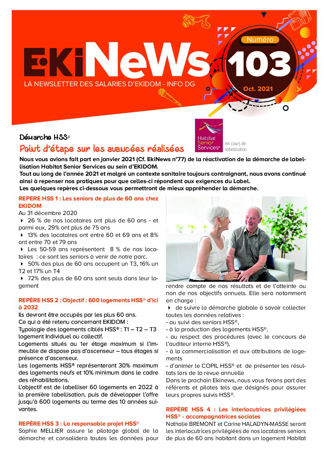 Image de couverture du journal Ekipages Ekinews n°103