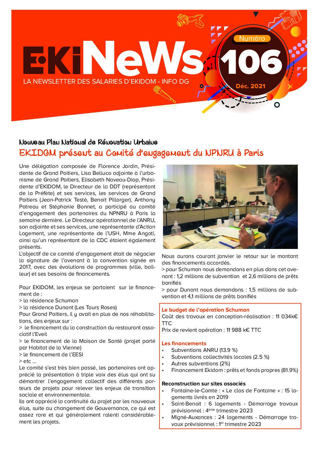 Image de couverture du journal Ekipages Ekinews n°106