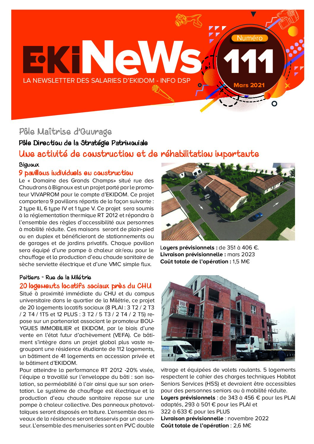 Image de couverture du journal Ekipages Ekinews n°111