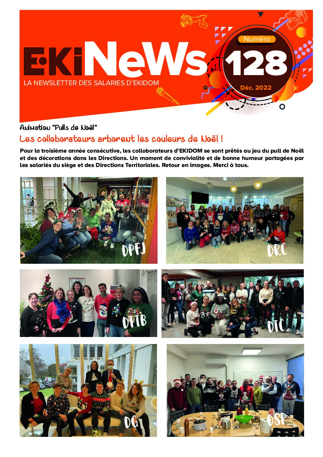 Image de couverture du journal Ekipages Ekinews n°128