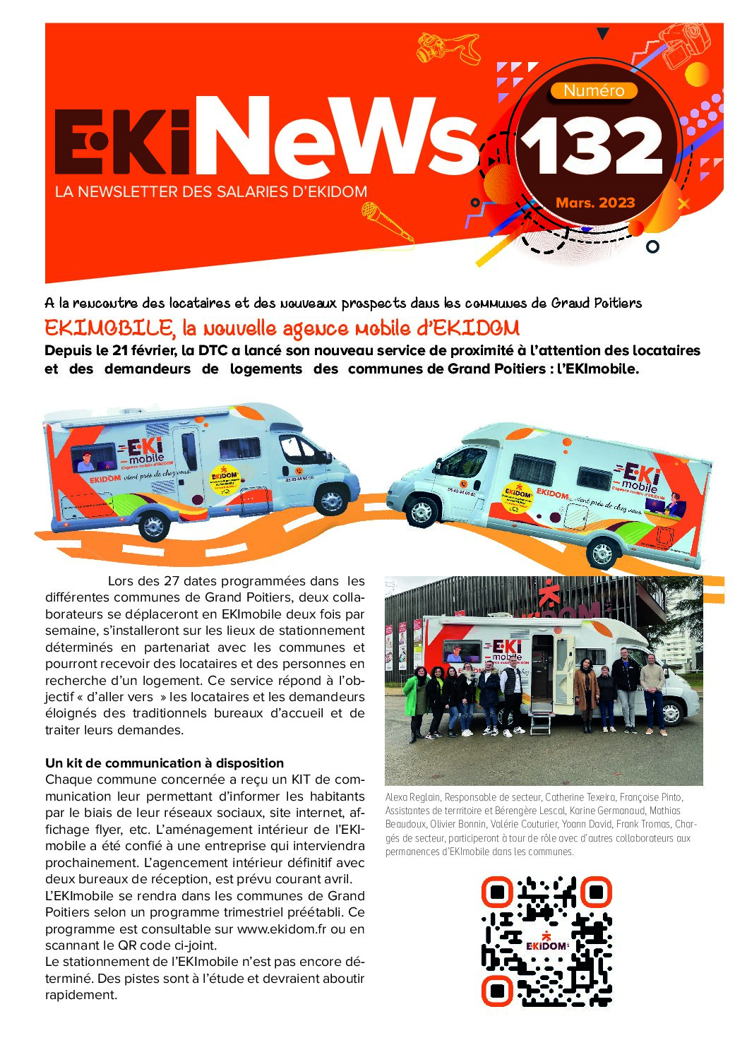 Image de couverture du journal Ekipages Ekinews n°132