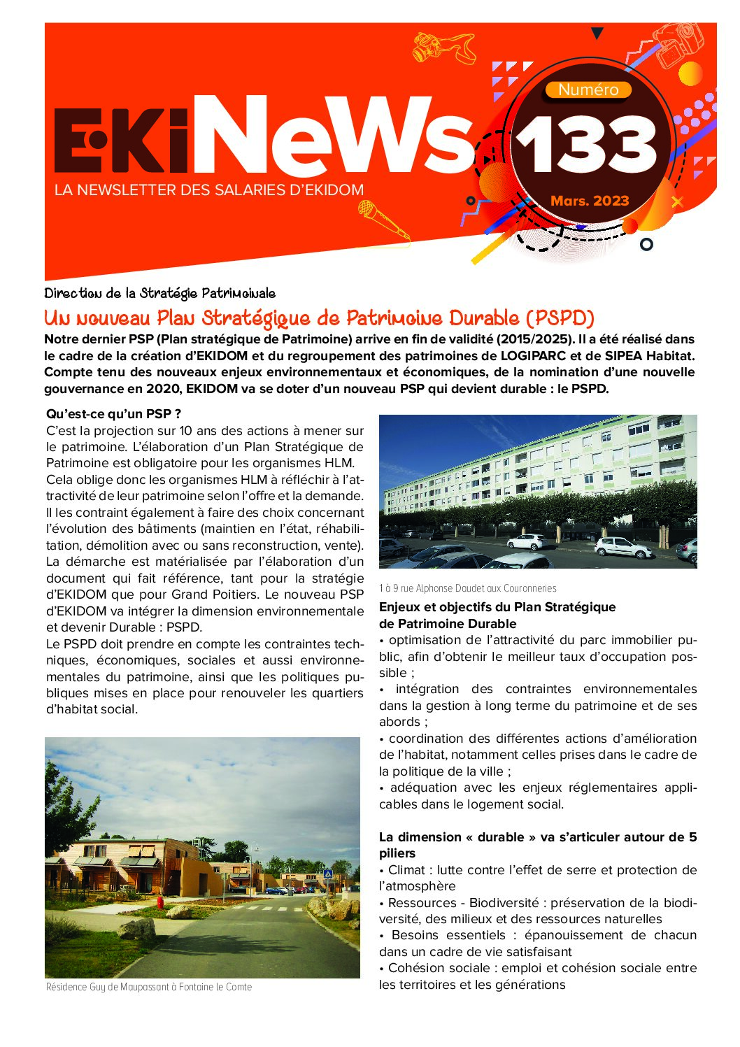 Image de couverture du journal Ekipages Ekinews n°133