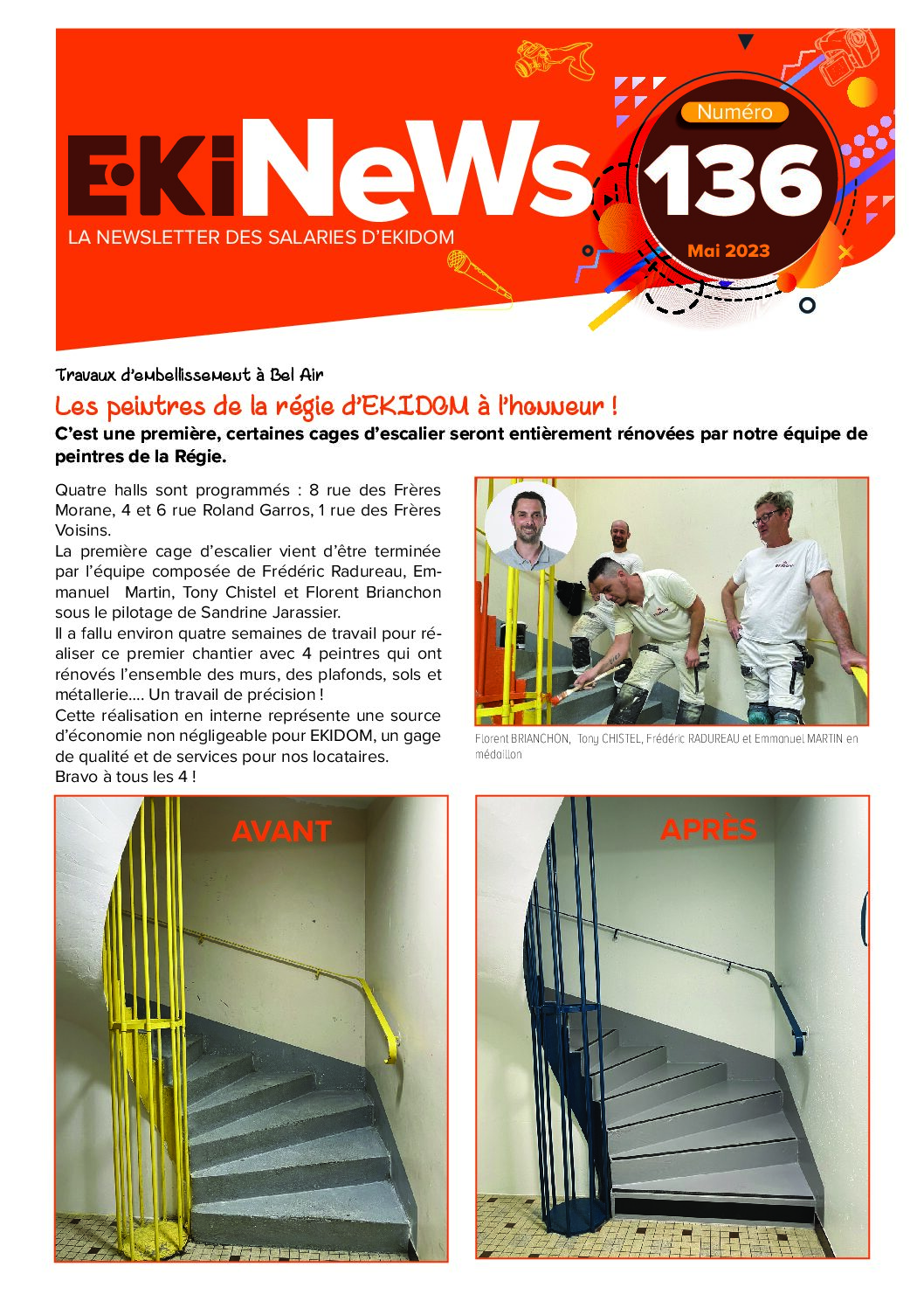 Image de couverture du journal Ekipages Ekinews n°136