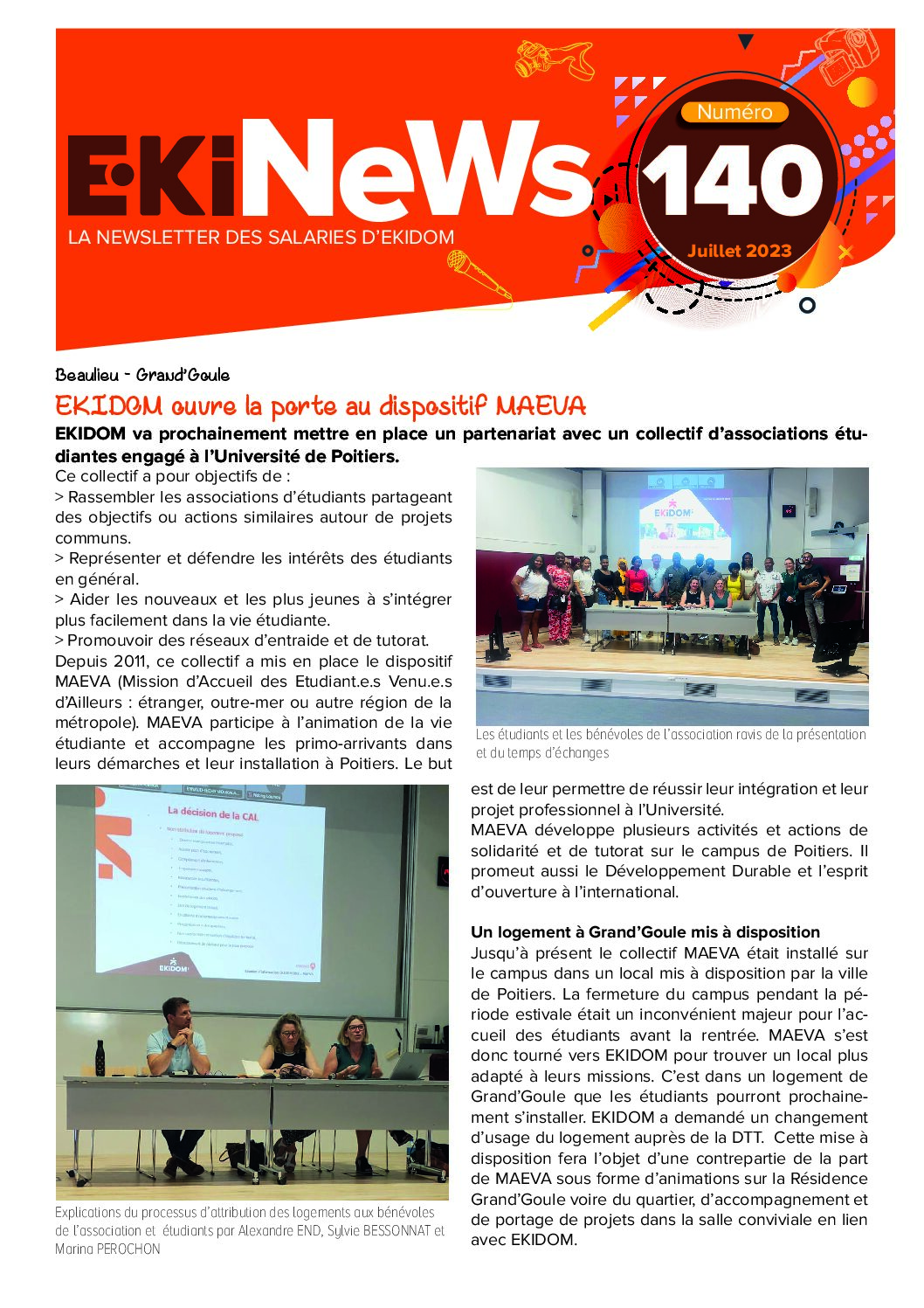 Image de couverture du journal Ekipages Ekinews n°140