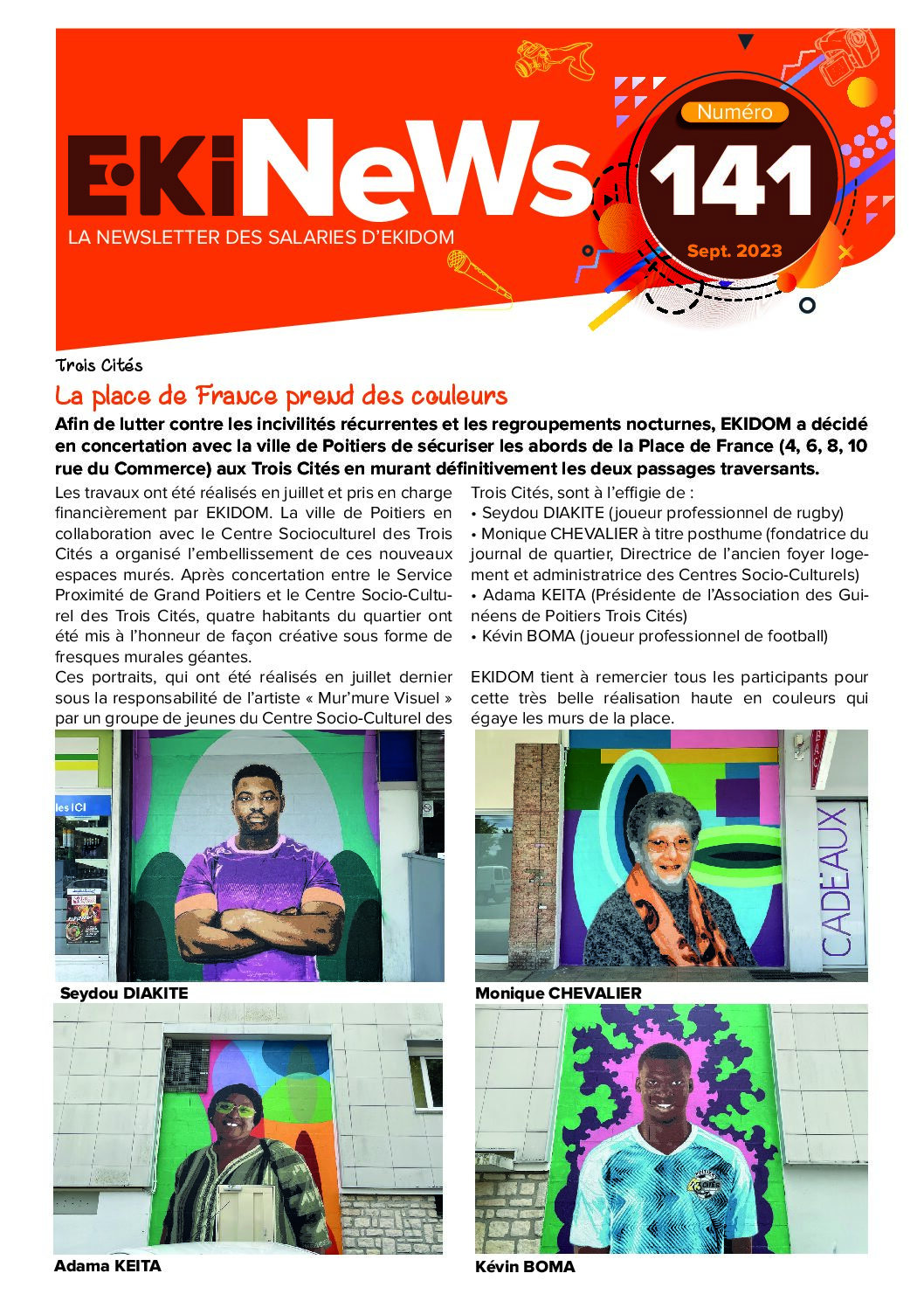 Image de couverture du journal Ekipages Ekinews n°141
