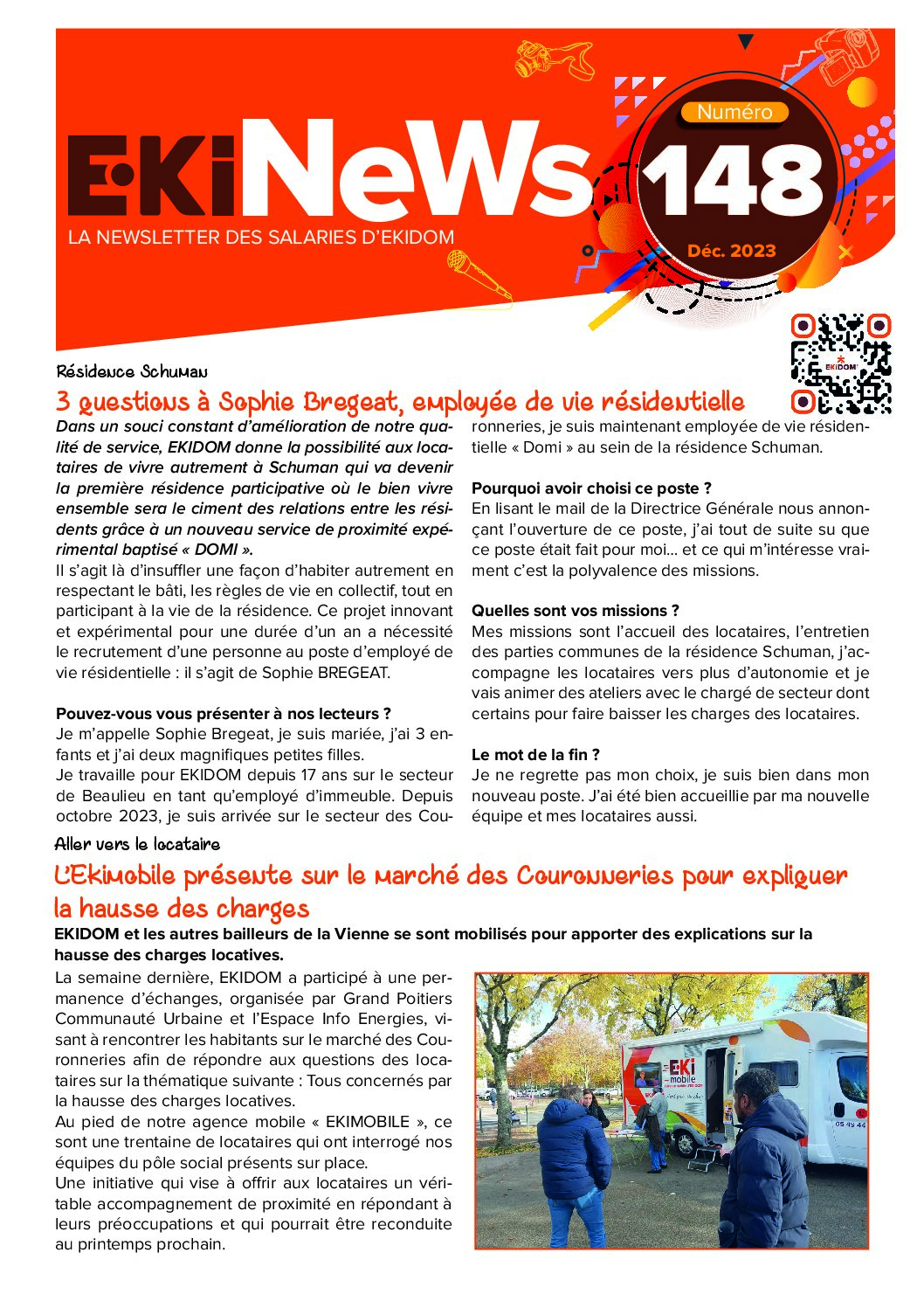 Image de couverture du journal Ekipages Ekinews n°148