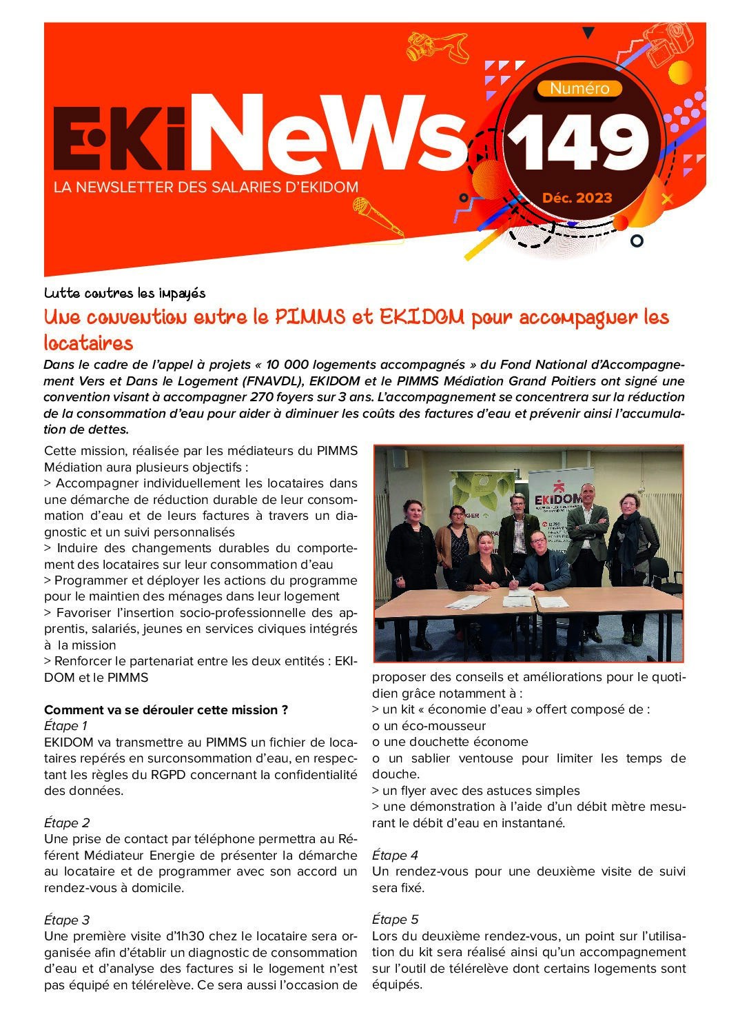 Image de couverture du journal Ekipages Ekinews n°149