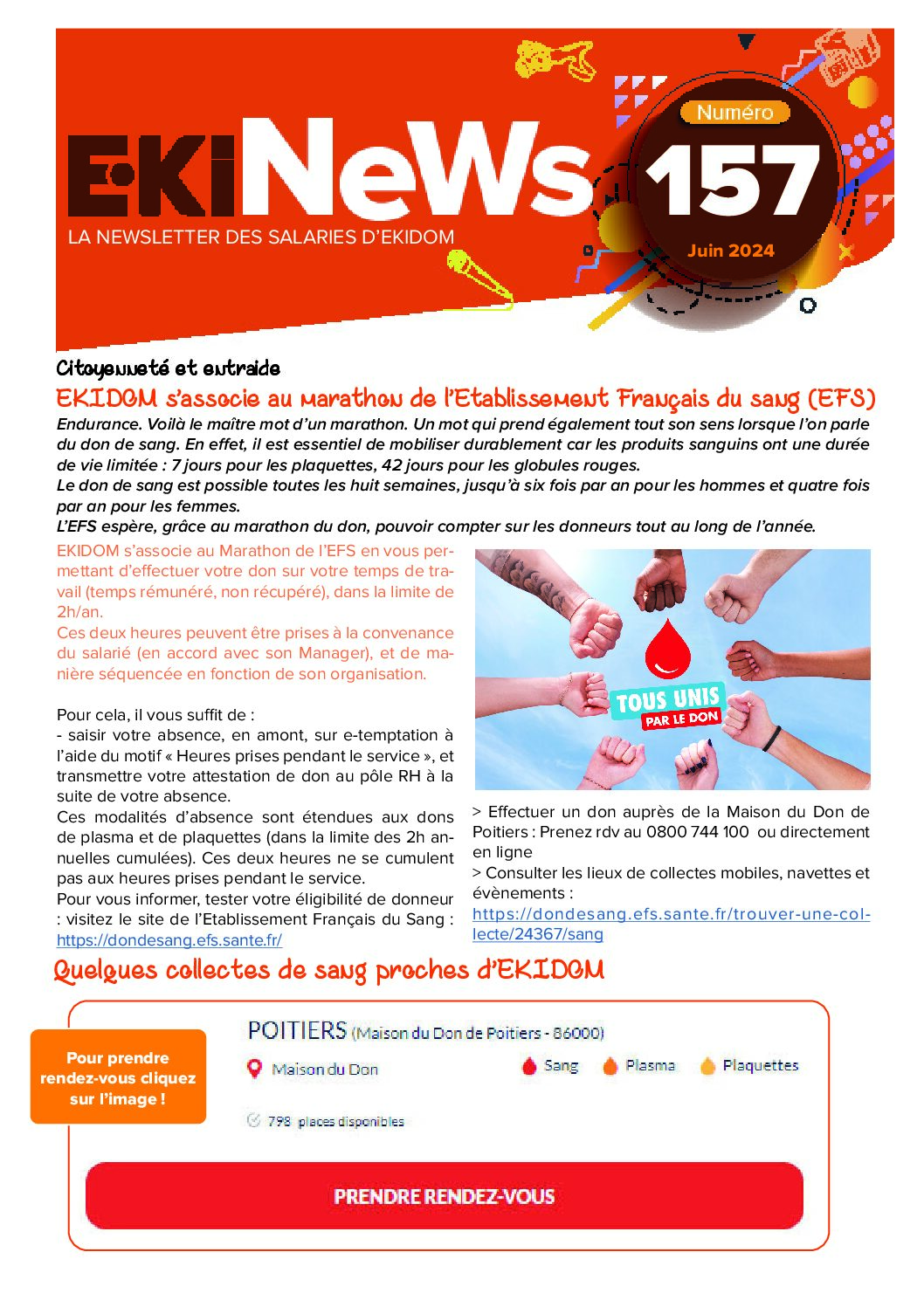 Image de couverture du journal Ekipages Ekinews n°157