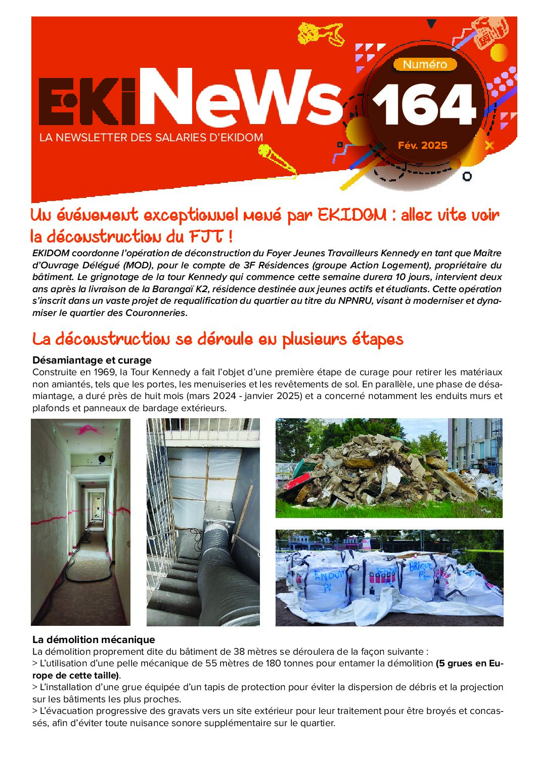 Image de couverture du journal Ekipages Ekinews n°164