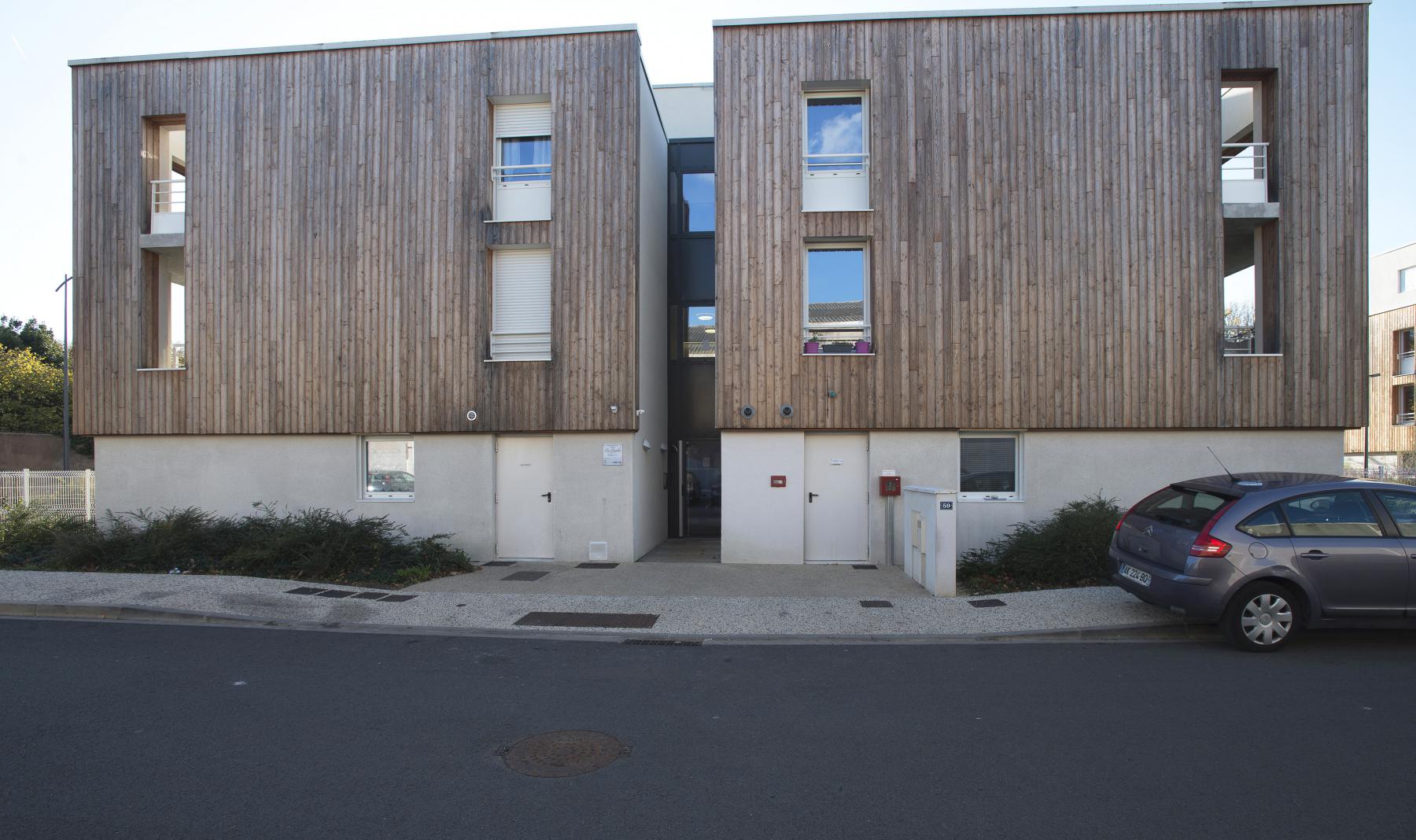 Devanture de l'immeuble
