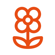 Pictogramme représentant une fleur
