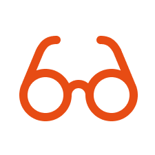 Pictogramme représentant des lunettes